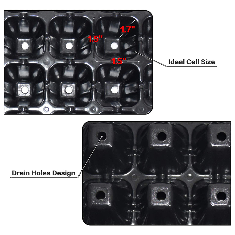 B84B-10 Pack Seed Starter Tray - Propagation Tray 72 review and price
