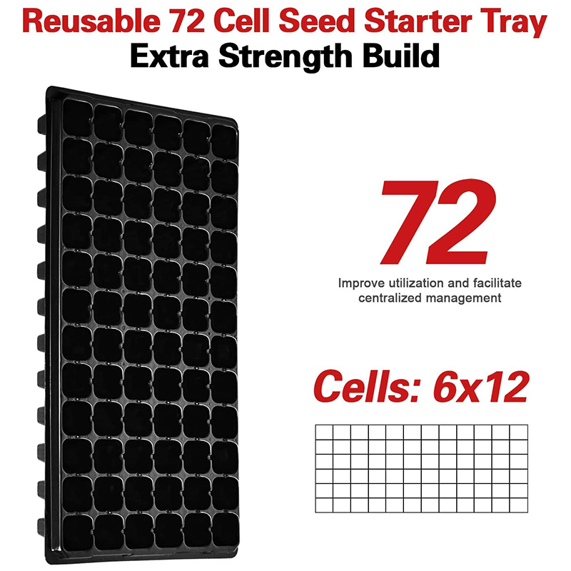 B84B-10 Pack Seed Starter Tray - Propagation Tray 72 review and price