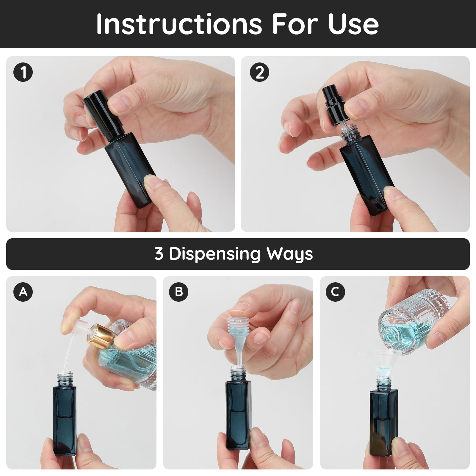 10pcs Perfume Bottle Spray Emp - Misting Bottle Fine review and price