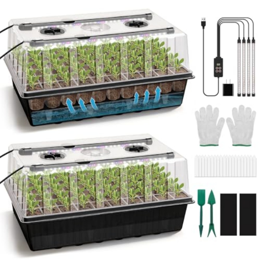 120-Cell Self-Watering Seed St - Humidity Dome Kit review and price
