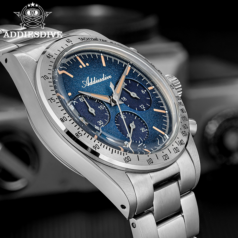 ADDIESDIVE New Men's Chronogra - Plastic Dome Clear review and price